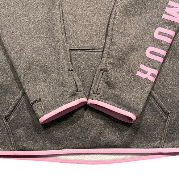 Under Armour ColdGear Storm Gray Purple Cowl Neck Pullover Sweatshirt Womens XXL - Picture 6 of 7